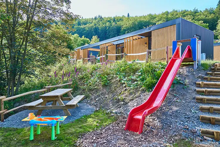 Kindvriendelijk vakantiehuis aan de piste